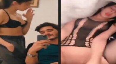 An Indian insta influencer model fucks in hotel