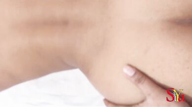 Indian newly married passionate sex with pink dress