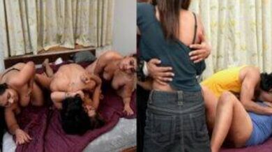 Hindi housewife cuckold sex with her friends