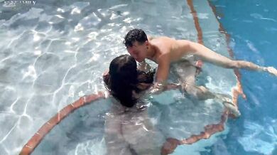 Hot melon tits chubby girl fucks with her brother