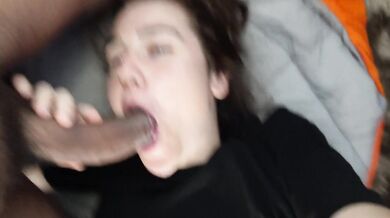 Dusky ass American slut girl rides stranger cock in motel room