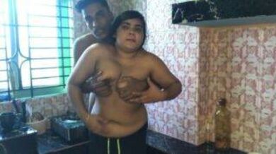 Fucking my step-sister in Kitchen who made me coffee