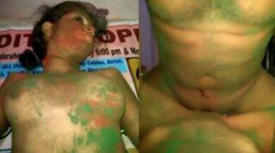Holi festival turns into sex at Home