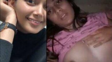 Sapna Shah viral private video of Tiktoker masturbates