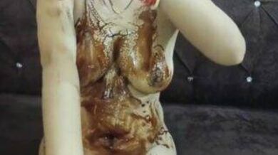 Delicious Indian GF turns herself into Chocolate cake