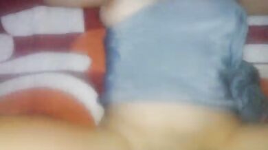 Latina made to squirt after the party [Closeup view]