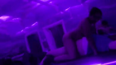 Sexy bikini outfit milf enjoys party sex