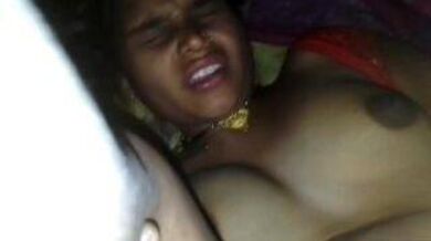 Village step-sister enjoying dirty first time sex