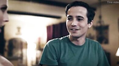 Stepson secretly fucks stepmom until Dad joins them