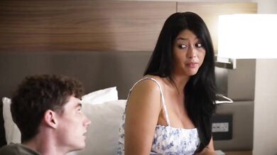 American mother fucks with stepson cock