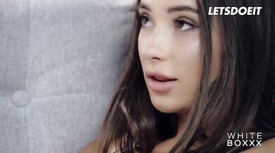 Liya Silver most beautiful porn star enjoys fuck on floor