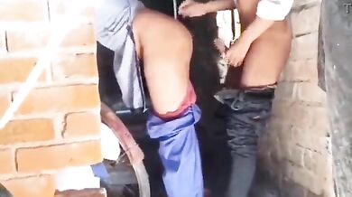 College guy from next class fucked in Store room