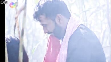 Village Hot Girlfriend fucks in Bamboo woods