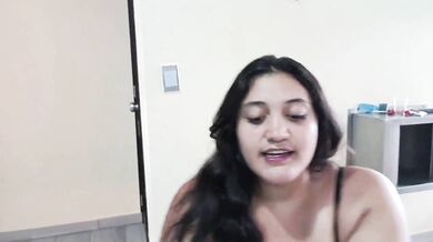 Big tits BBW girl hot blowjob