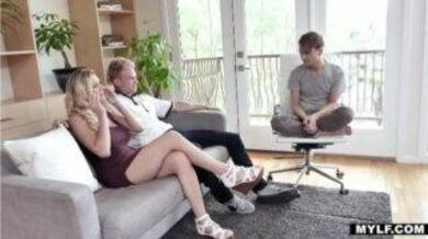 Mom's graduation gift is surprise sex