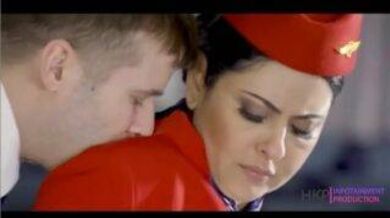 The flight attendant fucked hard