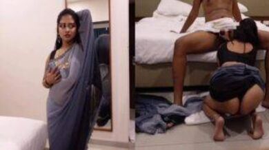 Indian beautiful wife fucks with wife
