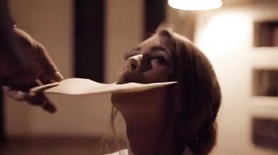 Dirty secretary pleased her boss