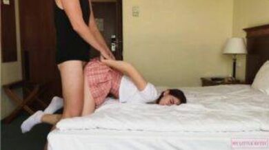 Man fucked his neighbor in a hotel room