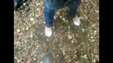 Arab girl fucked in the jungle