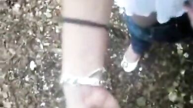 Arab girl fucked in the jungle