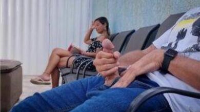 Girl fucked a stranger in a hospital