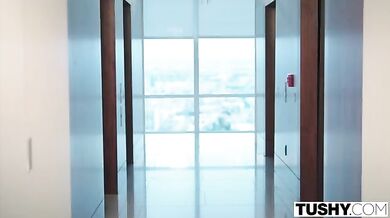 Actors double penetrated the slut actress