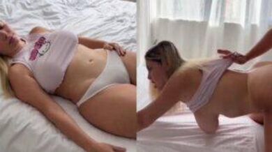 Stepbro fucks his sleeping stepsis ass