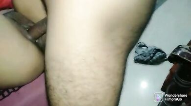 Bhabhi makes her devar's dick hard and fuck