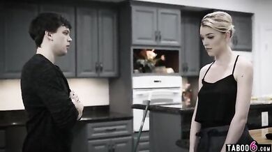 The house owner dominates his maid