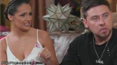 Lady fucks her husband's boss during the Nuru massage