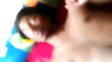 Indian desi girl rides on her BF's black dick