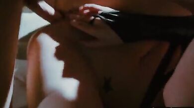 BF abuses his blonde GF in a brothel house