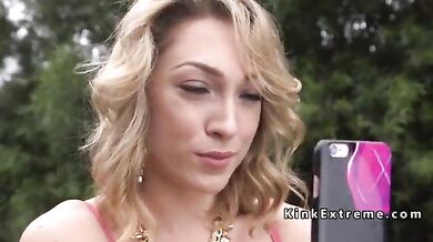 Man dominates and fucks his friend's wife