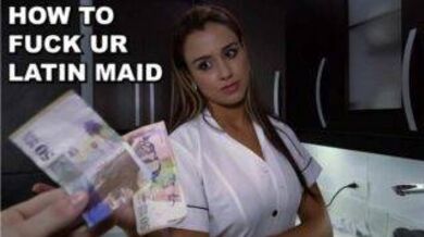 Texas guy gives money to his maid to get fuck