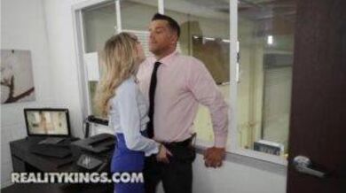 A naughty engineer fucks her pervert boss