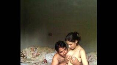 Desi Punjabi lady fucks her husband's brother