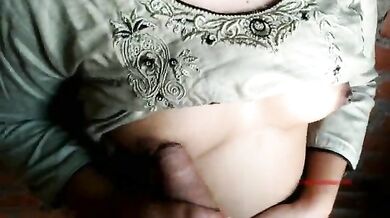 A dirty Indian BF fucks his slut GF and cums in her