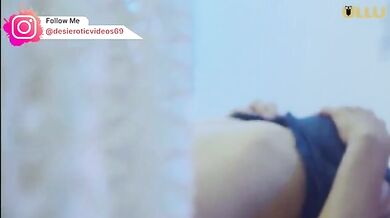 Indian lesbian roommates kiss and satisfy each other