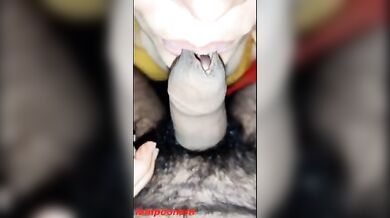 An Indian wife makes her husband's dick hard and fuck him