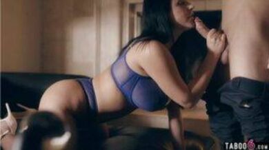 Big boob wife cheats her husband and fucks her BF