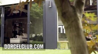 German mistress seduces her employee and rides on him