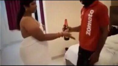 Banglore Zomato delivery guy MMS