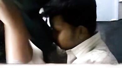 Indian owner fucks his employee in his cabin