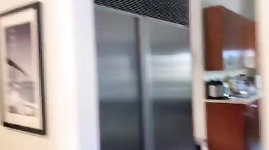 Sexy pornstar fucks a stalker at her home