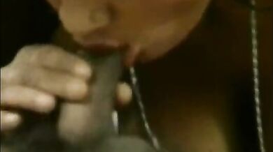 Indian stepfather pounds hard on his stepdaughter in the bathroom