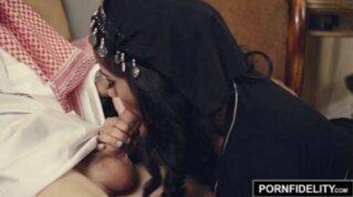 Arab desert whore fucks in a kinky domination sex