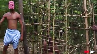 African king fucks his queen in front of his soldiers