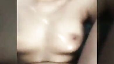 Indian BF fingering in his slut GF's wet pussy