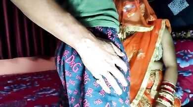 Indian devar fucks his busty bhabhi as a new bride